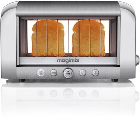 lassen arm nakomelingen Magimix Vision Toaster 11538 Broodrooster Grijs - Glazen.shop
