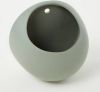 Present Time Bloempotten Wall plant pot Globe ceramic matt white Wit online kopen