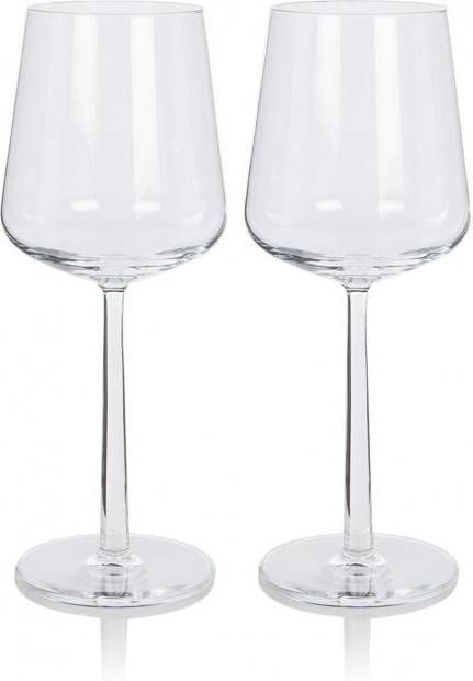 Iittala Essence Rood Wijnglas 450 ml Set van 2 Helder online kopen