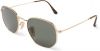 Ray-Ban Ray Ban Zonnebrillen RB3548N Hexagonal Metal Flat Lenses Polarized 001/58 online kopen