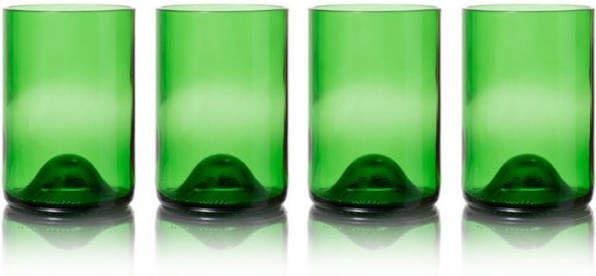 Cookinglife Rebottled Waterglas Groen 330 Ml 4 Stuks online kopen