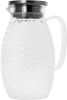 Krumble Karaf Schubbenpatroon Met Filter, Handvat En Aluminium Deksel 1, 5 L Glas online kopen