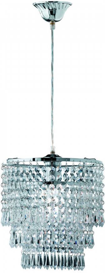 LichtXpert Trio Leuchten Orient Hanglamp Chroom Kroonluchter Glazen Kristallen online kopen