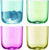 LSA Polka Tumbler Glas 420 ml Set van 4 Stuks Assorti online kopen