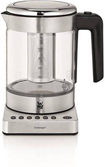 WMF Küchenminis Glass Kettle (1900 Watt, 1.0 Litre, Cordless, Water
