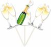 Merkloos Prikkers Champagneglazen 10 Cm online kopen