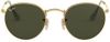 Ray-Ban Round Flash Lenses Polarized Ray Ban, Geel, Dames online kopen