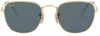 Ray-Ban Frank Legend Gold Polarized Sunglasses Ray Ban, Geel, Dames online kopen