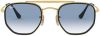 Ray-Ban Maarschalk II gepolariseerde zonnebril Ray Ban, Geel, Dames online kopen