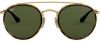Ray-Ban Ronde dubbele brug gepolariseerd Ray Ban, Geel, Dames online kopen