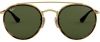 Ray-Ban Ronde dubbele brug gepolariseerd Ray Ban, Geel, Dames online kopen