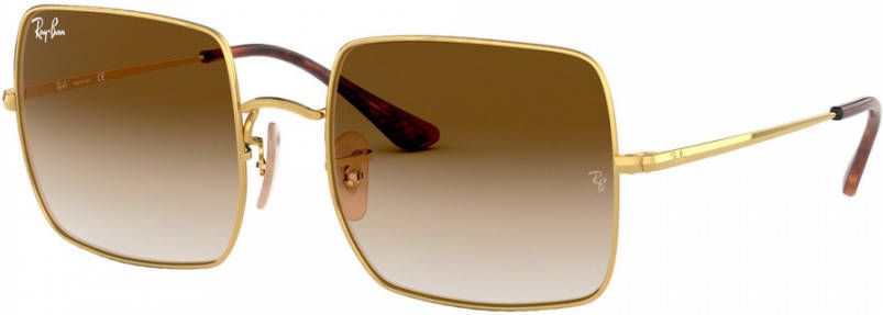 Ray-Ban Square 1971 Classic Polarized Sunglasses Ray Ban, Geel, Dames online kopen