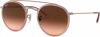 Ray-Ban Round Double Bridge Polarized Sunglasses Ray Ban, Roze, Dames online kopen