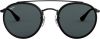 Ray-Ban Ronde dubbele brug gepolariseerde zonnebril Ray Ban, Zwart, Dames online kopen