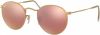 Ray-Ban Round Metal True Polarized Sunglasses Ray Ban, Geel, Dames online kopen