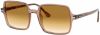 Ray-Ban Vierkant II gepolariseerd Ray Ban, Bruin, Dames online kopen