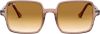 Ray-Ban Vierkant II gepolariseerd Ray Ban, Bruin, Dames online kopen