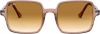 Ray-Ban Vierkant II gepolariseerd Ray Ban, Bruin, Dames online kopen