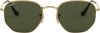 Ray-Ban Ray Ban Zonnebrillen RB3548N Hexagonal Metal Flat Lenses Polarized 001/58 online kopen