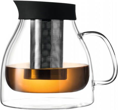 Prehistorisch gevechten aangrenzend Leonardo Duo dubbelwandige theepot 1 liter - Glazen.shop