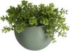 Present Time Bloempotten Wall plant pot Globe ceramic matt white Wit online kopen