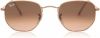 Ray-Ban Hexagonal Flat Lenses Polarized Sunglasses Ray Ban, Bruin, Dames online kopen