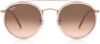 Ray-Ban Round Double Bridge Polarized Sunglasses Ray Ban, Roze, Dames online kopen