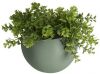 Present Time Bloempotten Wall plant pot Globe ceramic matt white Wit online kopen