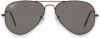 Ray-Ban Aviator Totaal zwarte gepolariseerde zonnebril Ray Ban, Zwart, Dames online kopen
