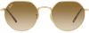 Ray-Ban Jack gepolariseerd Ray Ban, Beige, Dames online kopen