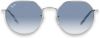 Ray-Ban Ray Ban zonnebril 0RB3565 zilverkleurig online kopen