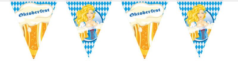 Shoppartners Oktoberfest Bierpullen Vlaggenlijn 10 Meter online kopen