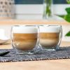 CHI Set Van 2x Stuks Dubbelwandige Koffieglazen/theeglazen 250 Ml Koffie En Theeglazen online kopen