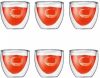 Bodum Pavina Dubbelwandig Glas Set van 6 0,08 L online kopen