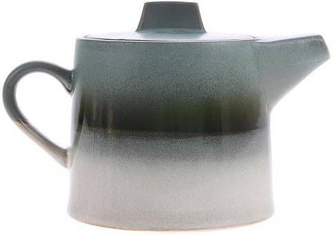 HKliving 70's Theepot Keramiek Glacier 14 x 22,5 x 14 cm - Glazen.shop