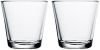 Iittala Kartio Waterglas 0, 21 l Clear, per 2 online kopen