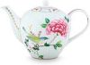 Pip Studio Blushing Birds Theepot Groot 1,6 L Lichtblauw online kopen
