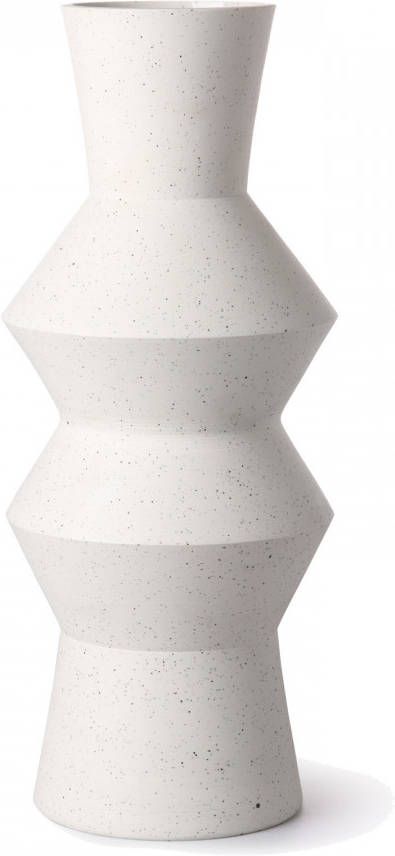 HKliving Speckled Angular vaas 41 cm online kopen