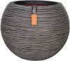 Capi Bloempot Nature Rib bolvormig 62x48 cm antraciet KOFZ271 online kopen