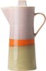 HKliving Ceramic 70's Koffiepot 1 liter online kopen