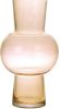 HKliving Bloemenvaas peach glas online kopen