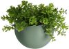 Present Time Bloempotten Wall plant pot Globe ceramic matt white Wit online kopen