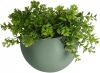 Present Time Bloempotten Wall plant pot Globe ceramic matt white Wit online kopen