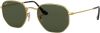 Ray-Ban Ray Ban Zonnebrillen RB3548N Hexagonal Metal Flat Lenses Polarized 001/58 online kopen