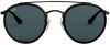 Ray-Ban Ronde dubbele brug gepolariseerde zonnebril Ray Ban, Zwart, Dames online kopen