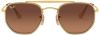 Ray-Ban Maarschalk II gepolariseerde zonnebril Ray Ban, Geel, Dames online kopen