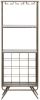 WOOOD Wijnkast 'Vadim' 118 x 46cm, kleur Antique Brass online kopen