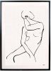 HK Living Schilderij Art Frame Women 72 x 51,5 x 2,5 online kopen